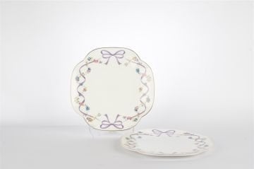 Romantic Charm 2li Tatlı Tabağı 19cm