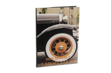 Vintage Cars 1929 Defter 30x22x2cm