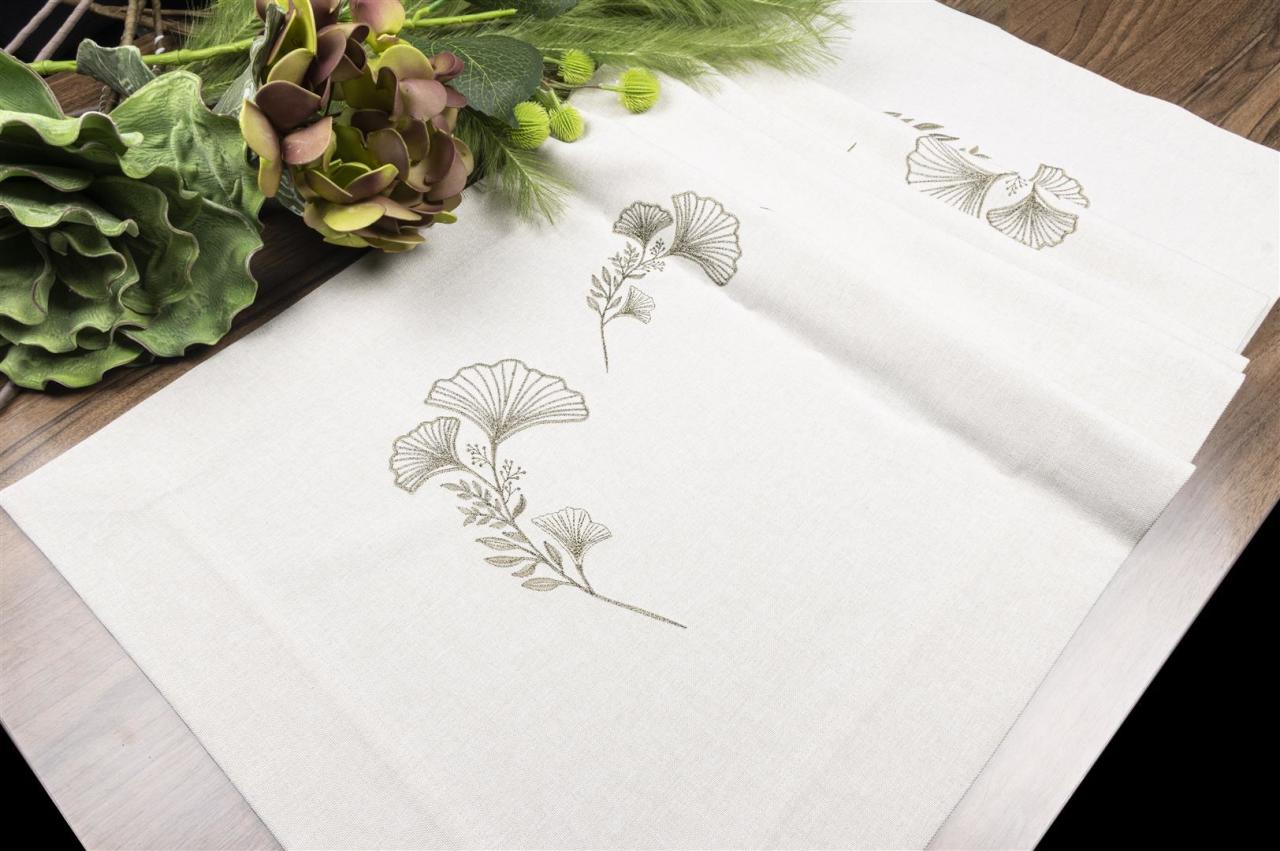 Ginko Bej Altın 50x170 Runner