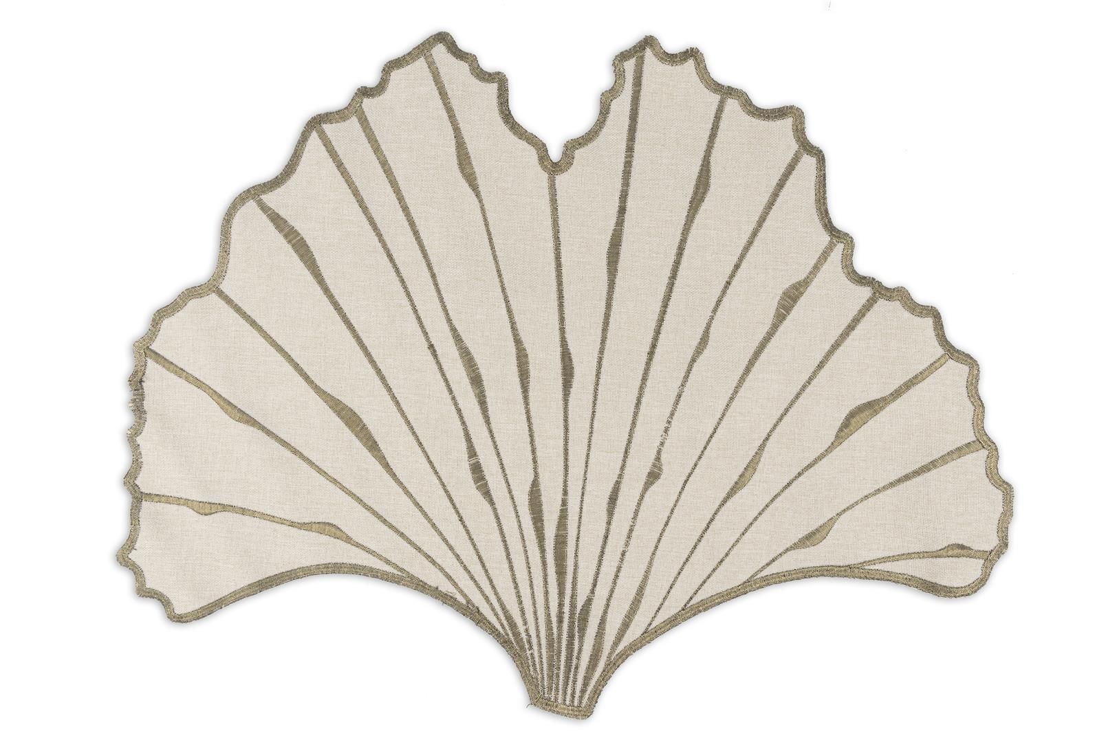 Ginko Bej Altın 6lı Amerikan Servis 40x50cm