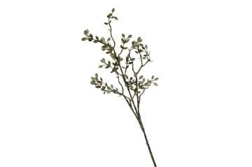 Beyaz Yeşil Yapay Çiçek 76cm