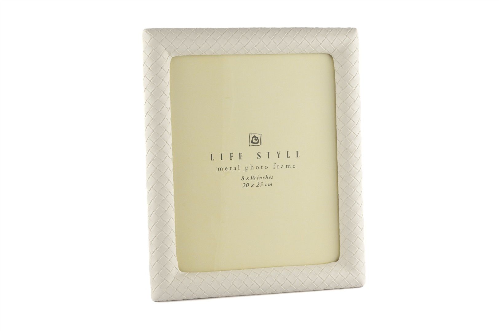 Krem Deri Çerçeve 20x25cm