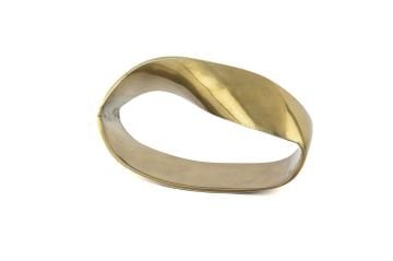 Gold Metal Dek Obje 19x6x10cm