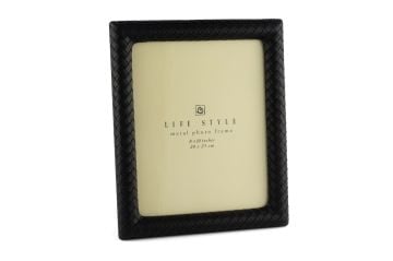 Siyah Deri Çerçeve 20x25cm