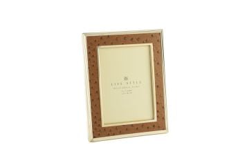 Tarçın Gold Deri Çerçeve 13x18cm