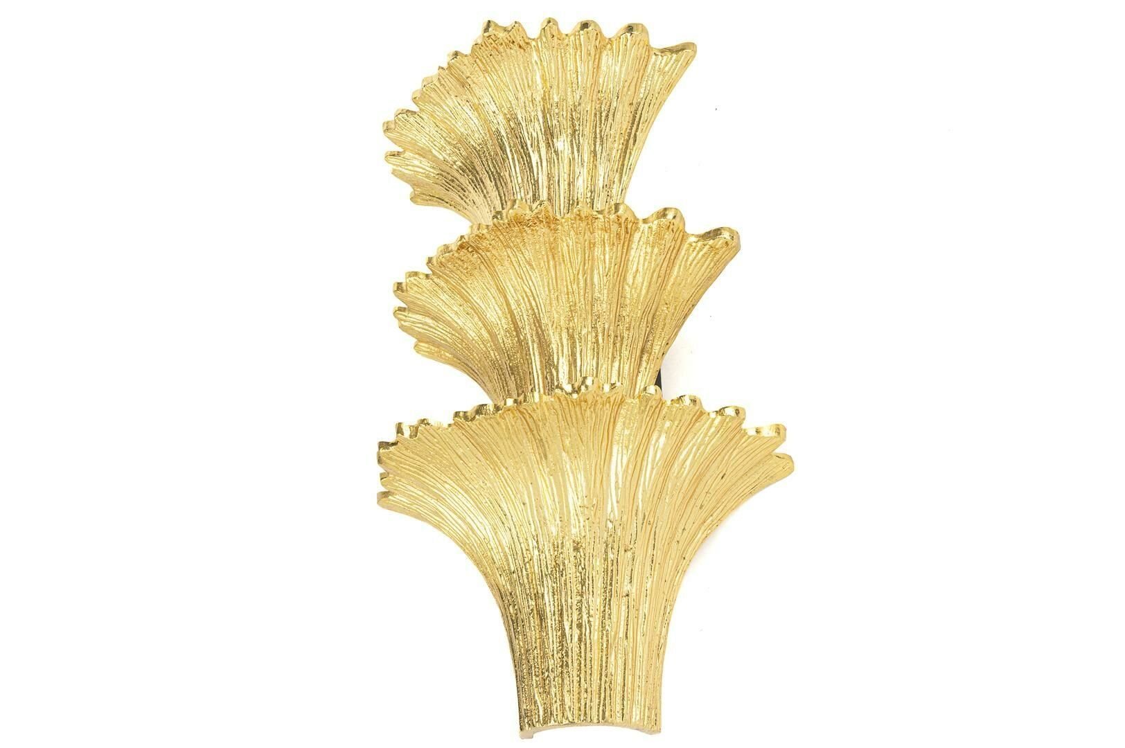 Gold Zambak Aplik 26x18x40cm