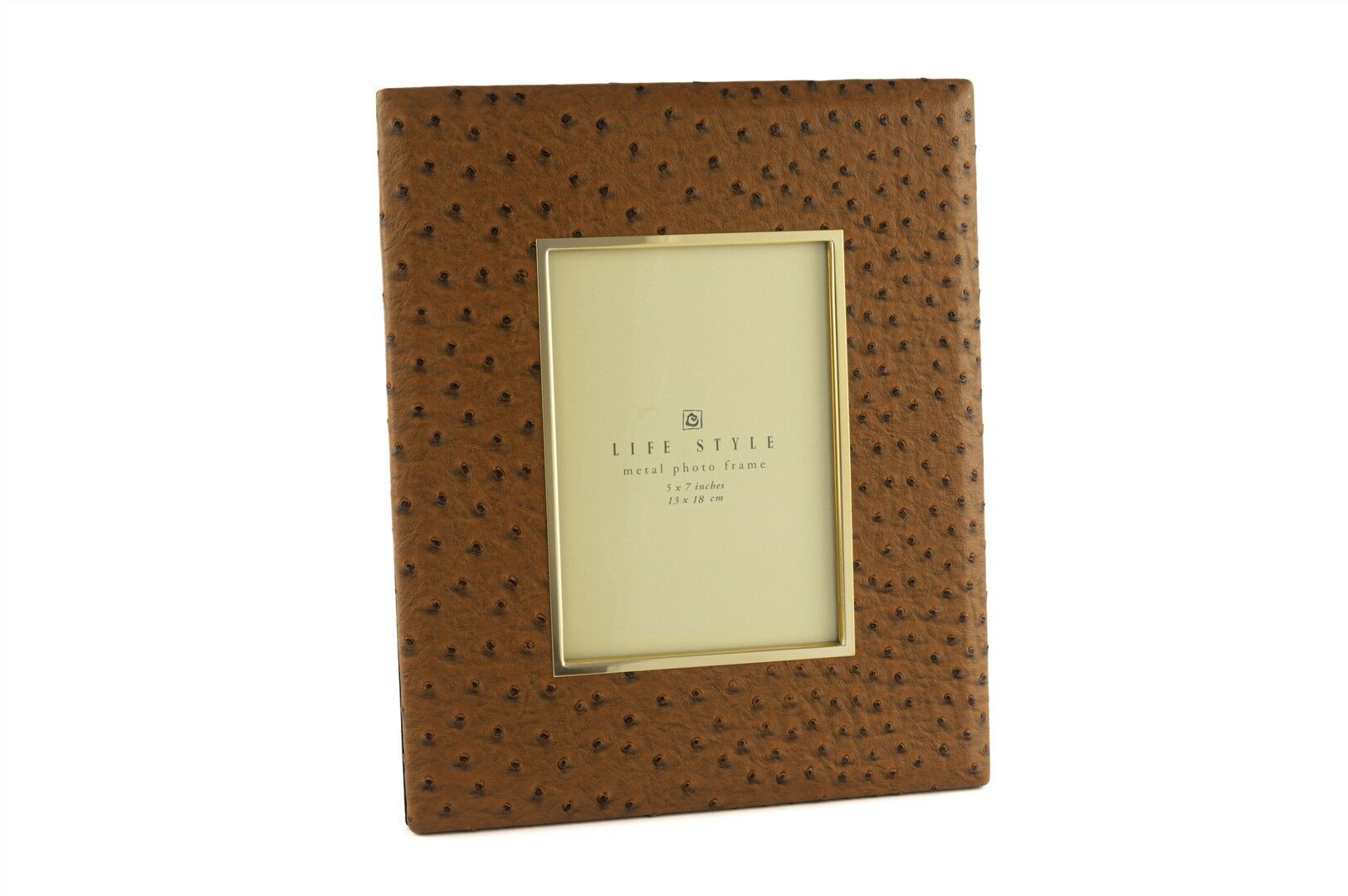 Tarçın Gümüş Deri Çerçeve 13x18cm