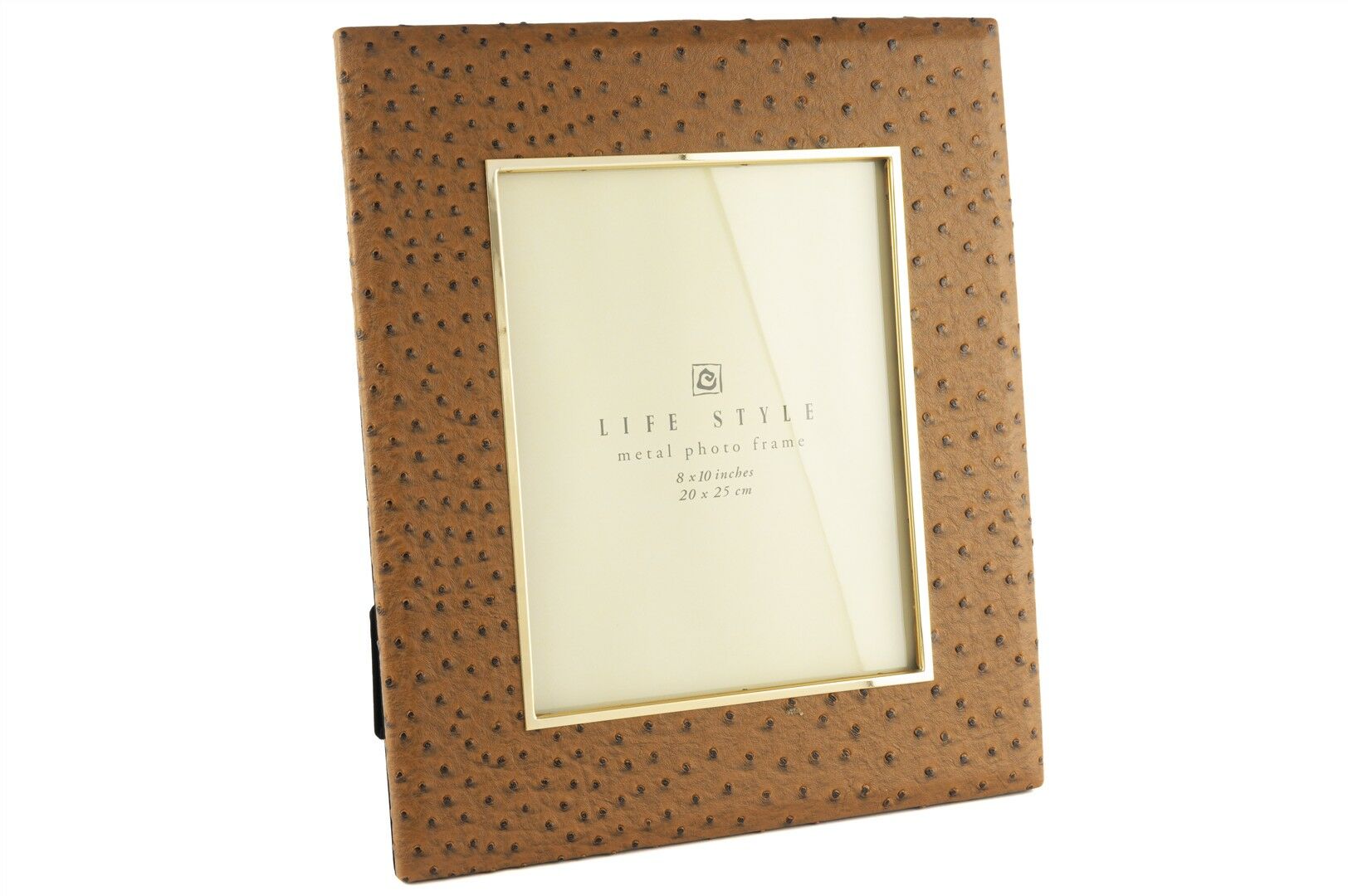 Tarçın Gümüş Deri Çerçeve 20x25cm