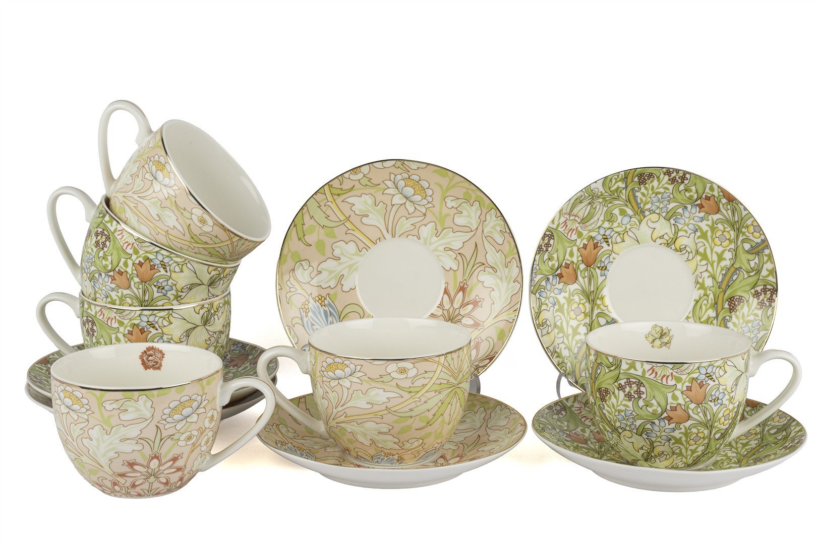 Lily Grace 6lı Asorti Çay Seti 220cc