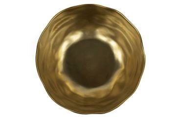 Beyaz Gold Porselen Kase 20x13cm