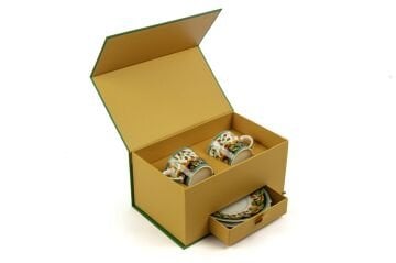 Capri Flora 2li Kahve Fincan Seti 90cc