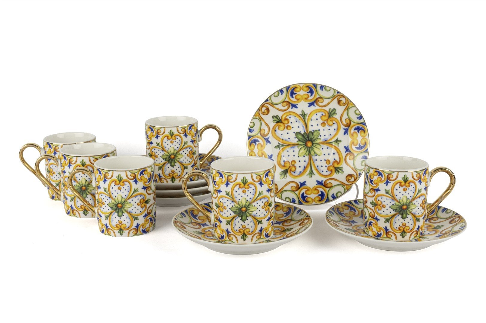 Amalfi Coast 6lı Kahve Fincan Seti 100ml