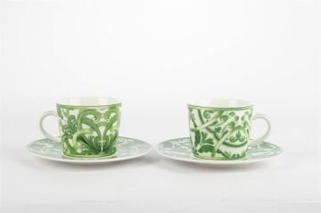 Emerald Garden 2li Kahve Fincan Seti 90cc