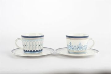 Blue Harmony 2li Kahve Fincan Seti 90cc