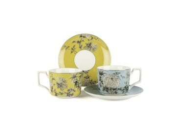 Full Bloom 2li Çay Fincan Seti 220cc