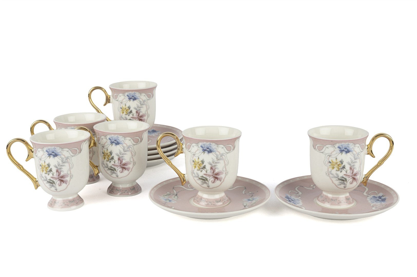 Blush Palas 6lı Kahve Fincan Seti 90ml