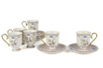 Blush Palas 6lı Kahve Fincan Seti 90ml