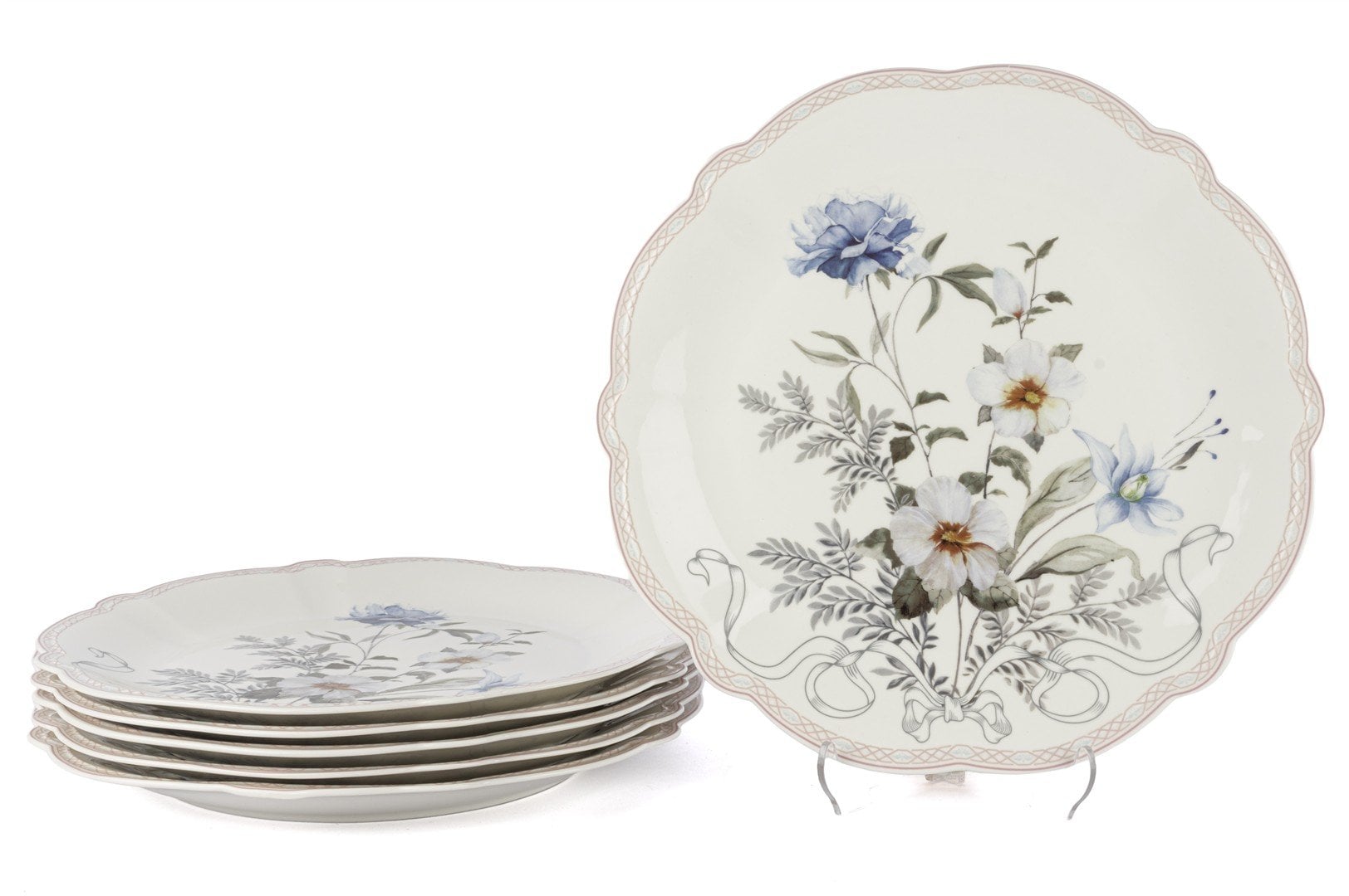 Blush Palas 6lı Servis Tabağı 27cm