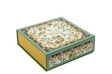 Capri Flora 6lı Pasta Tabağı Seti 19cm