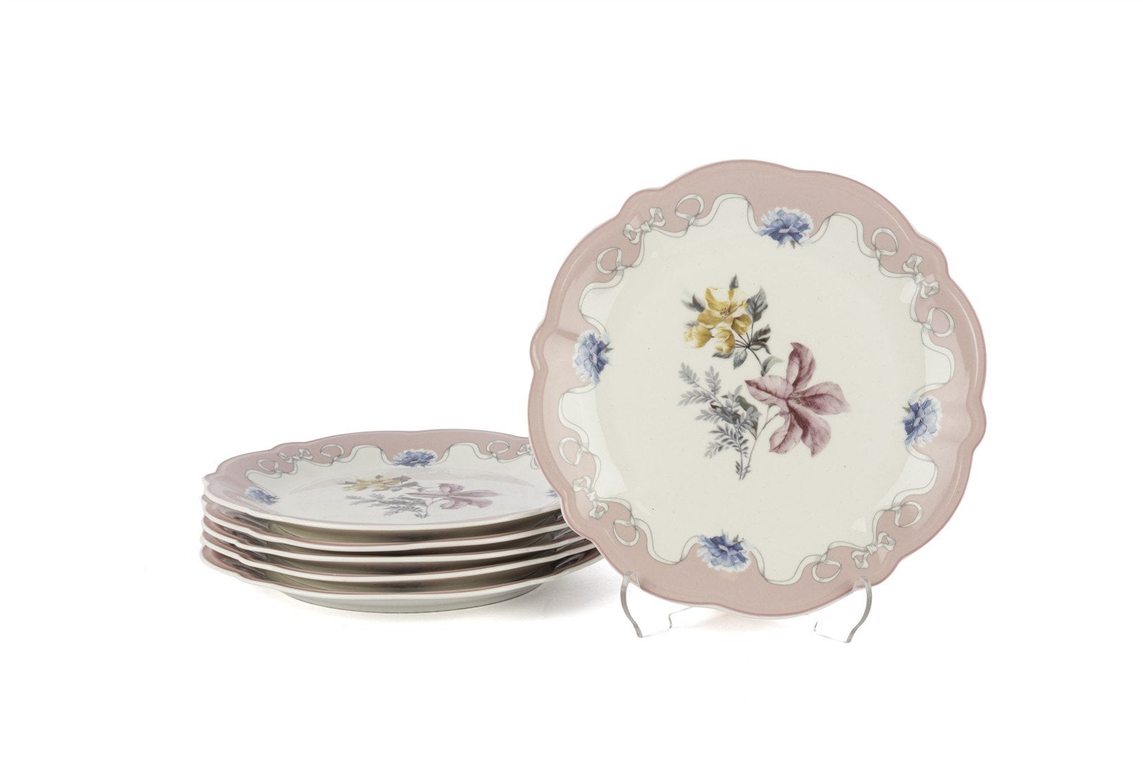 Blush Palas 6lı Tatlı Tabağı 19cm