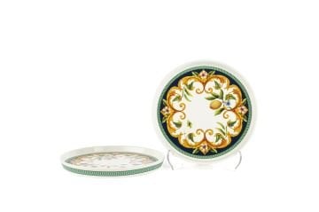 Capri Flora 2li Sunum Tabağı 15cm