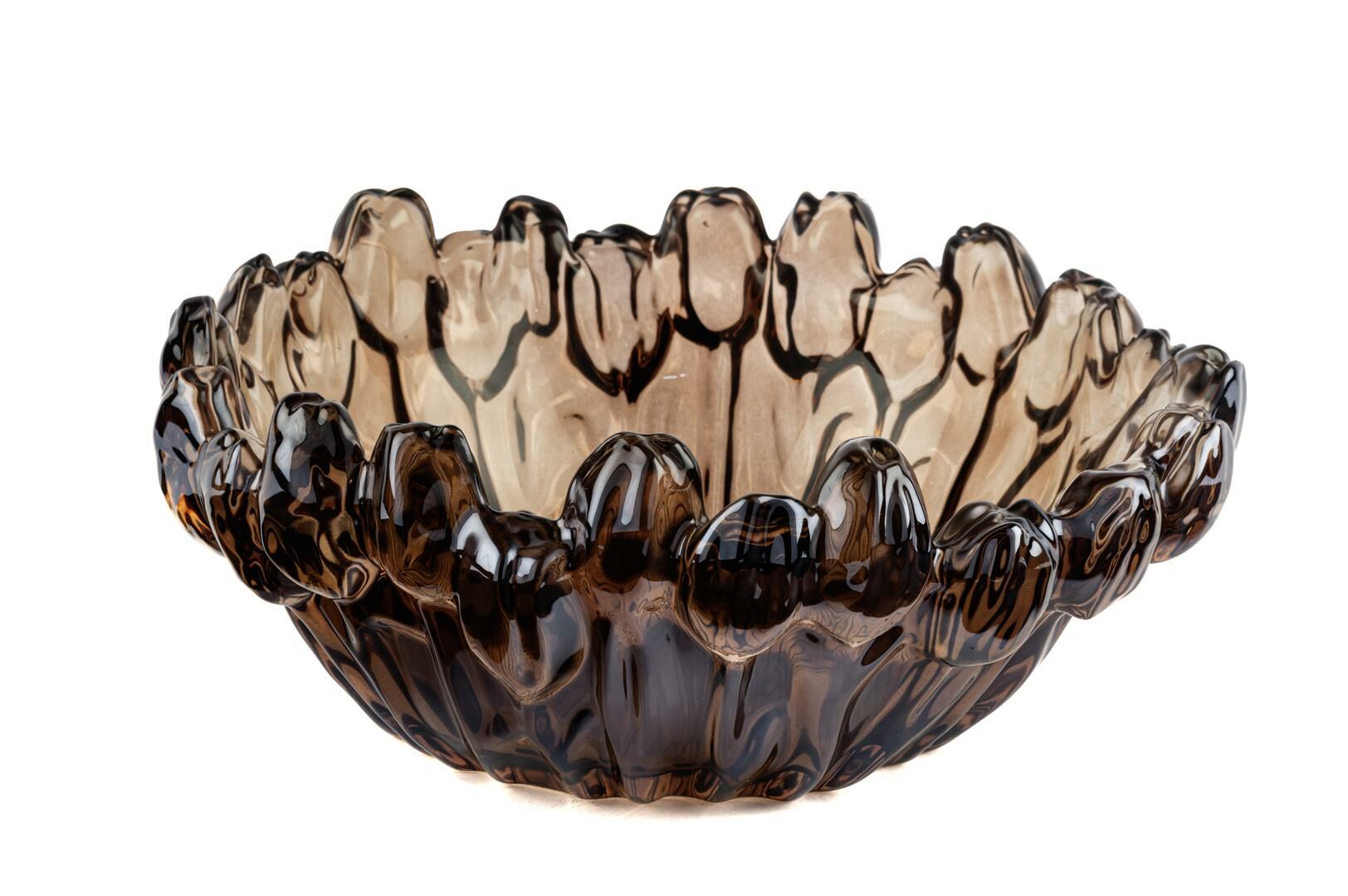 Posy Kahve Lüster Cam Kase 30x12cm