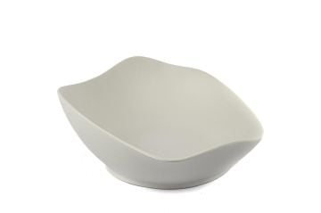 Mat Beyaz Porselen Kase  39x27x11cm