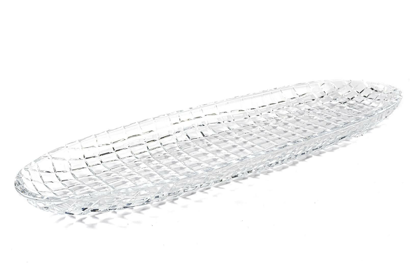 Oval Cam Servis Tabak 50x16x3cm