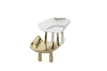Gold Silver Goldol Servislik 40x13x13cm