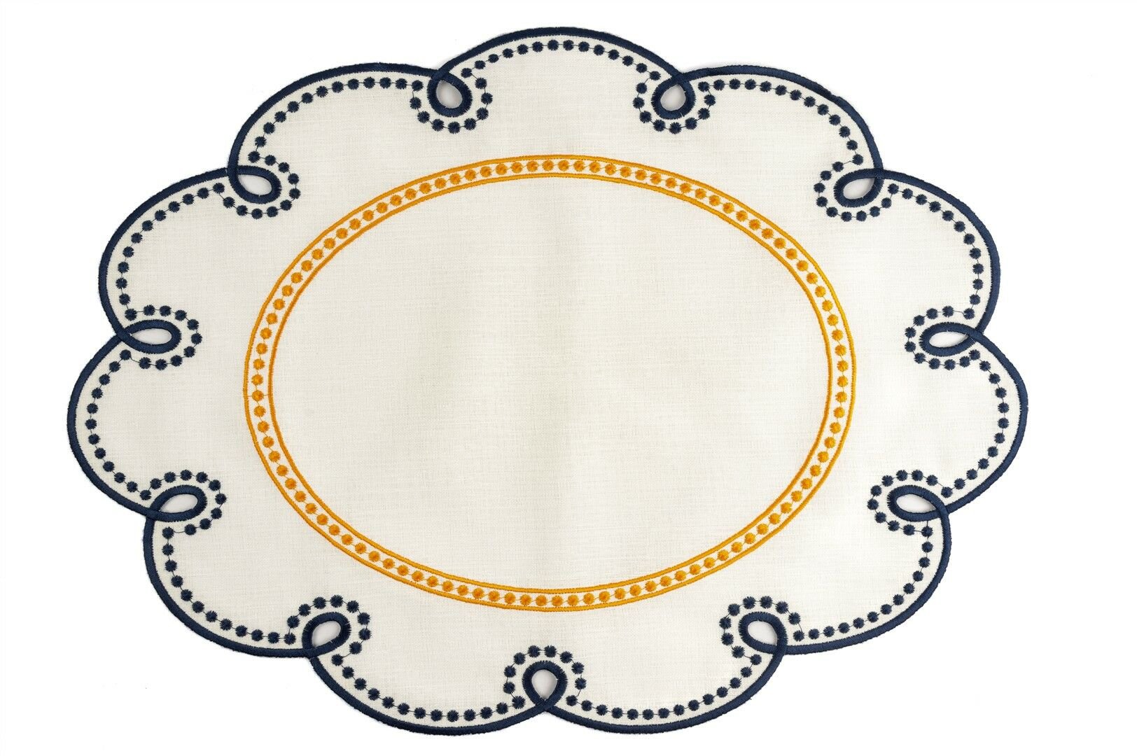 Betty Oval 6lı Amerikan Servis