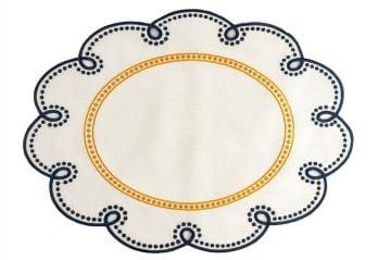 Betty Oval 6lı Amerikan Servis