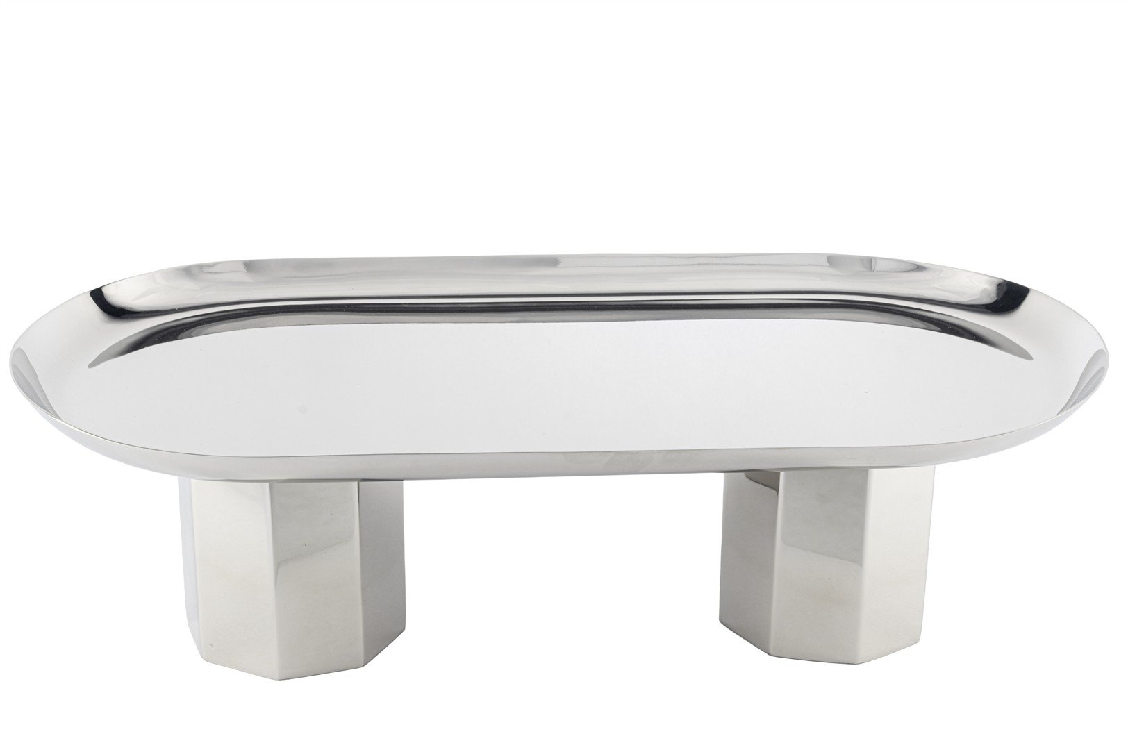 Silver Ayaklı Gondol Servislik 51x26x16cm