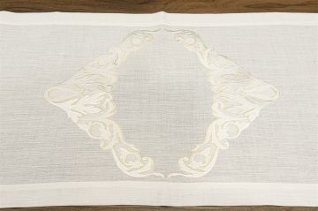 Eliz beyaz 50x170 runner