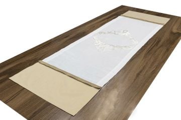 Eliz beyaz 50x170 runner