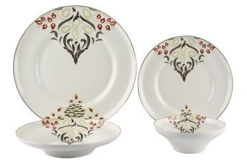 Aura Glasswork 24 Parça Yemek Takımı