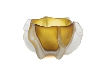 Amber Lotus Cam Vazo 25x19cm