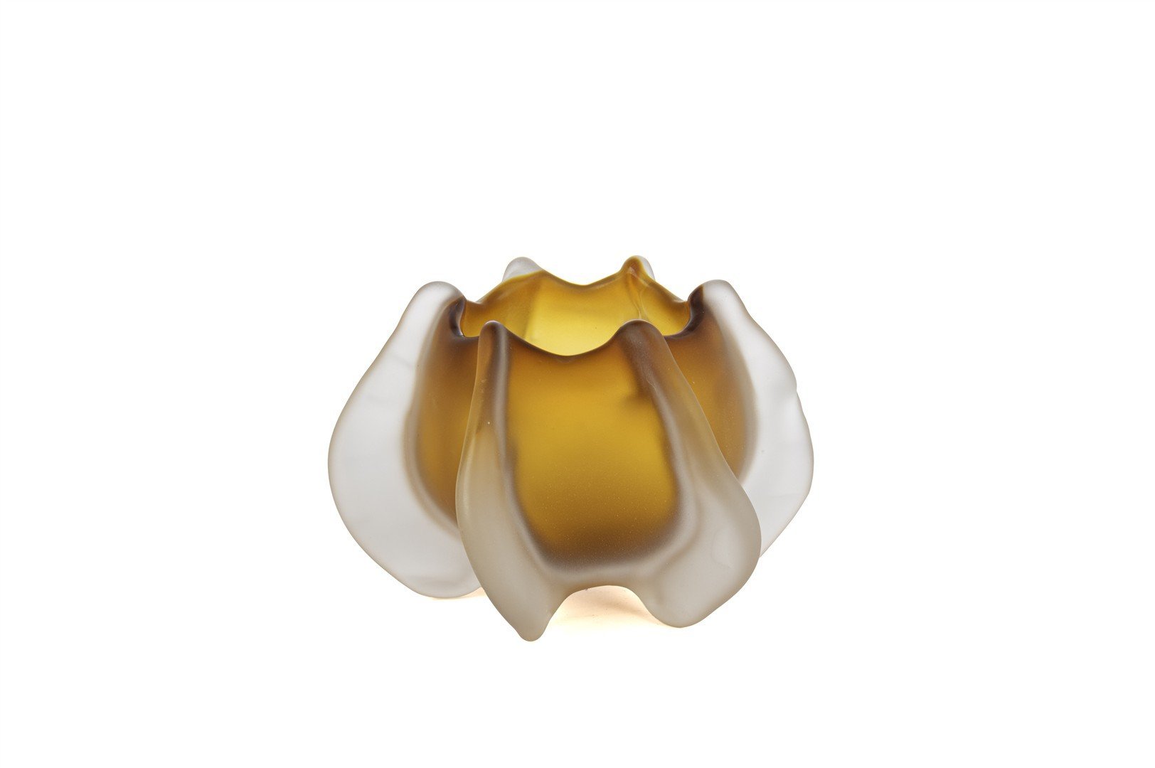 Amber Lotus Cam Vazo 20x16cm