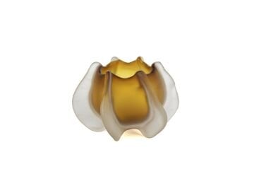 Amber Lotus Cam Vazo 20x16cm