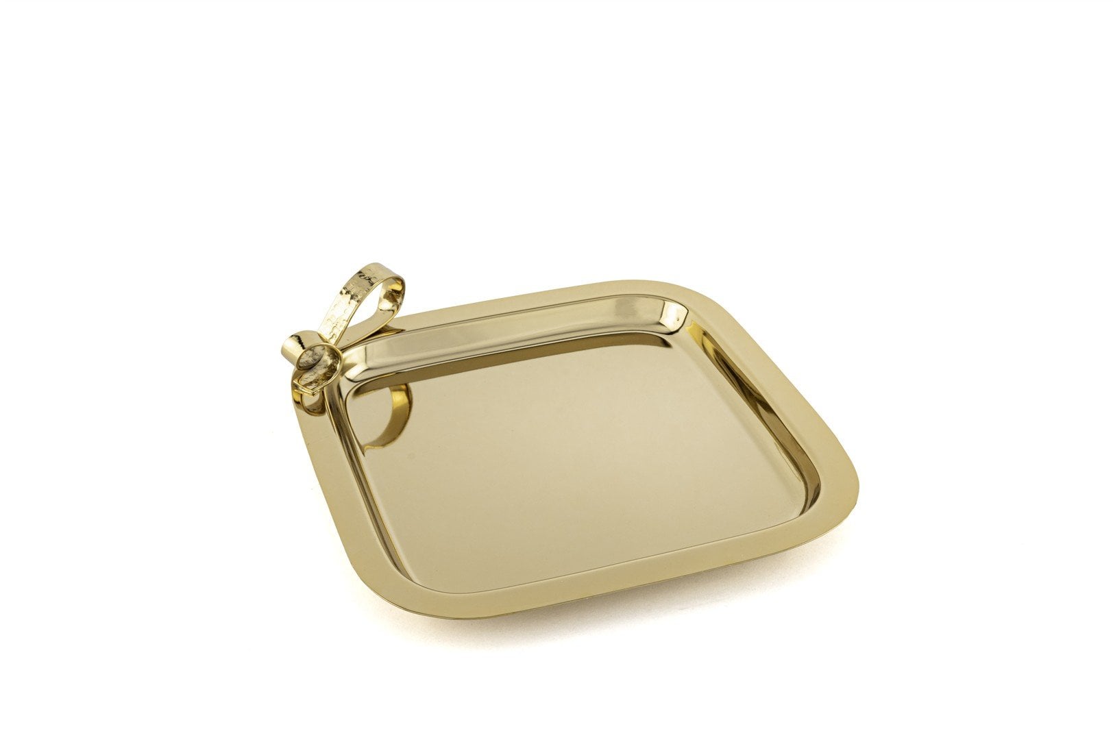 Gold Kare Tepsi 24x6cm
