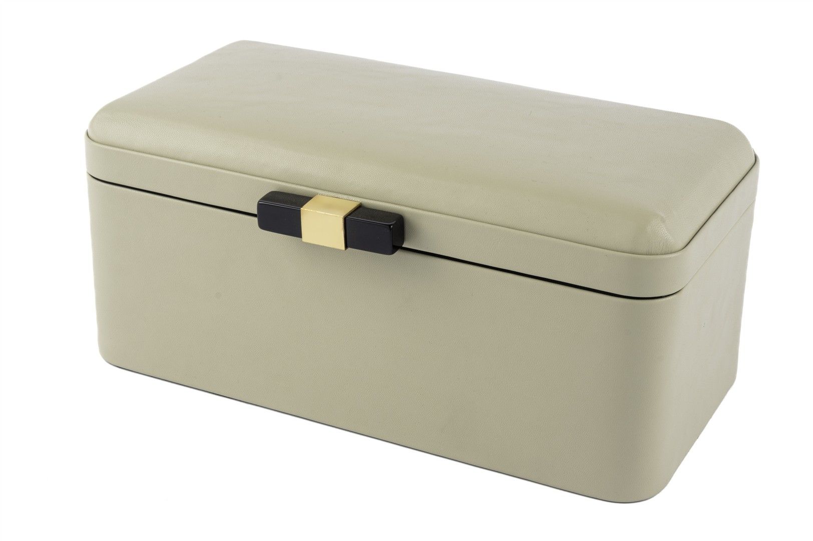 Rexene Açık yeşil deri Kutu 30x18x13cm