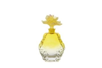 Sarı Cam Şişe 20cm 300ml