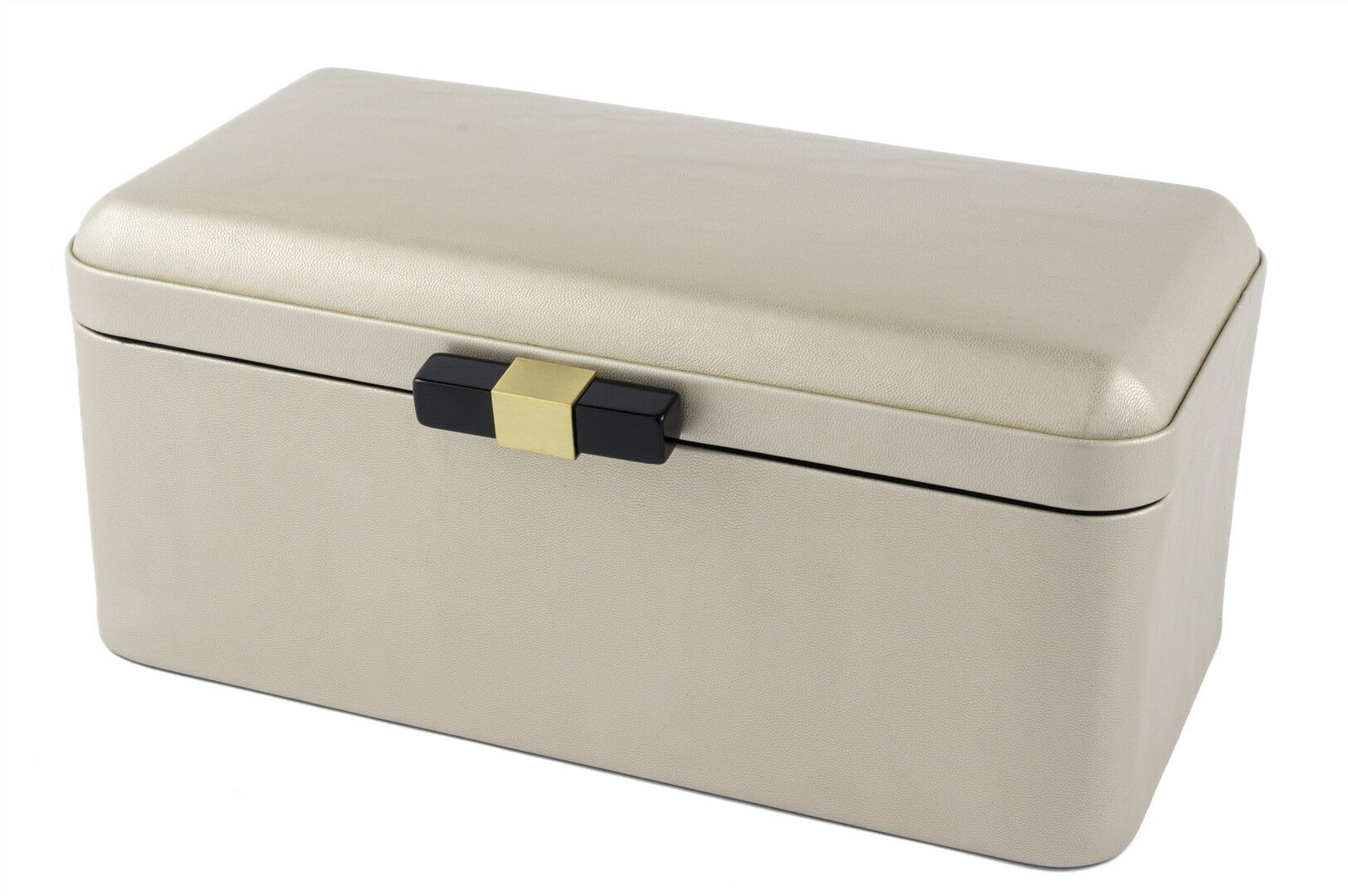 Rexene Parlak Gold deri Kutu 30x18x13cm