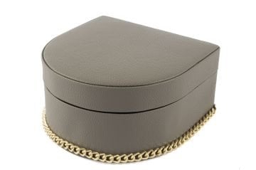 Rexene Kahve Gold Zincirli Kutu19X20X10cm