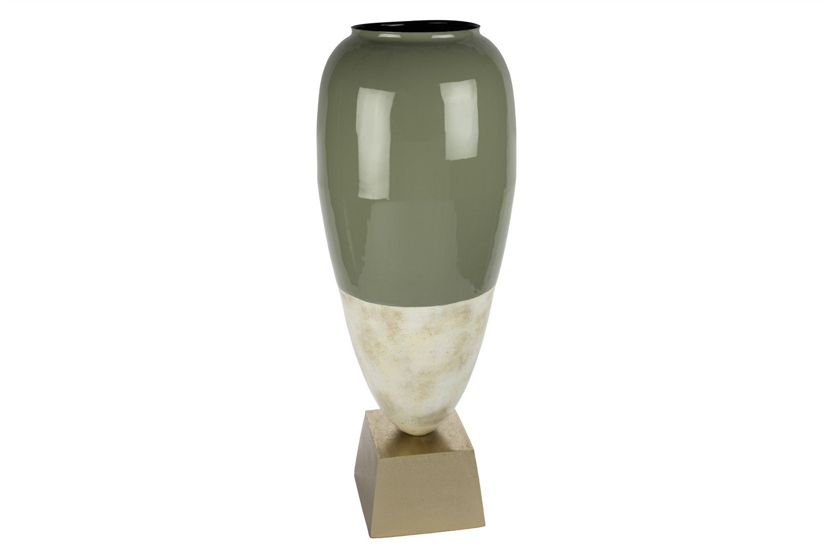 Turkuaz Krem Gold Tabanlı Küp 33x90cm