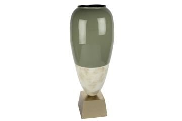 Turkuaz Krem Gold Tabanlı Küp 33x90cm