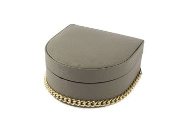 Rexene Kahve Gold Zincirli Kutu16x16x8cm