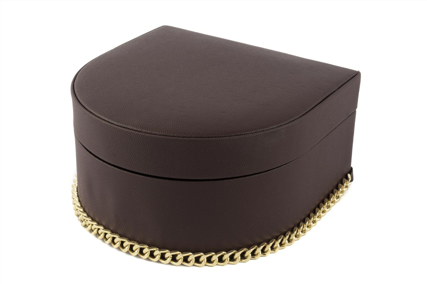 Rexene Bordo Gold Zincirli Kutu19x20x10cm