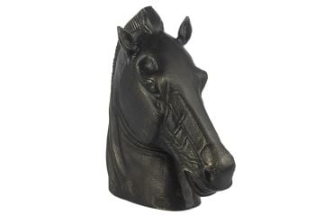 Siyah At Büst 36x16x37cm