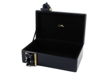 Polky Lacivert Cam Kutu 26x20x15