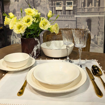 Gold Cross 27 Parça Yemek Takımı